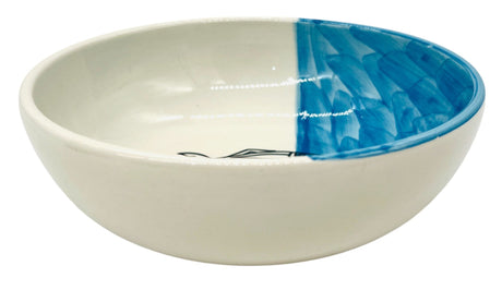 AKDC Round Ceramic Bowl 19cm*6cm, Sardine Blue - Al Kabayel Discount CentreAKDC Round Ceramic Bowl 19cm*6cm, Sardine BlueBowlsAKDCAl Kabayel Discount Centre