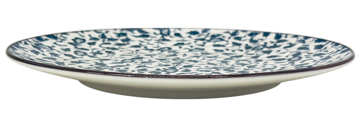 AKDC Round Ceramic Plate 22cm*2cm, White and Blue Floral Designs - Al Kabayel Discount CentreAKDC Round Ceramic Plate 22cm*2cm, White and Blue Floral DesignsPlatesAKDCAl Kabayel Discount Centre