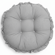 AKDC Round Cotton Linen Blend Light Heather Grey Cushion Soft Neutral Chair Pad for Home and Office Seating 35 cm - Al Kabayel Discount CentreAKDC Round Cotton Linen Blend Light Heather Grey Cushion Soft Neutral Chair Pad for Home and Office Seating 35 cmFloor Pillows & CushionsAKDCAl Kabayel Discount Centre