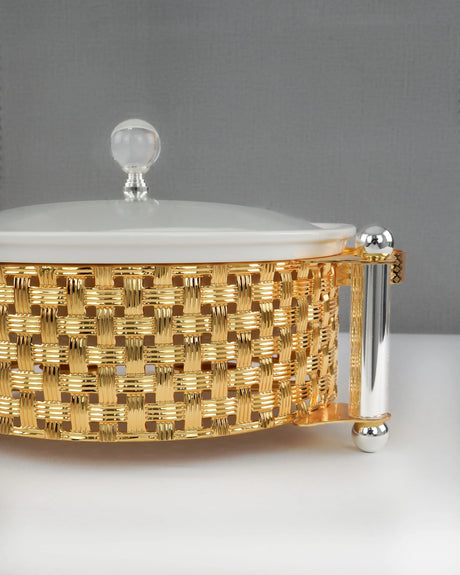 AKDC Round Food Warmer 10 Inch Gold - Al Kabayel Discount CentreAKDC Round Food Warmer 10 Inch GoldCasseroles & Stock PotsAl Kabayel Discount CentreAl Kabayel Discount Centre