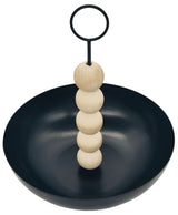 AKDC Round Fruit Bowl 24cm*28cm, Black/Beige - Al Kabayel Discount CentreAKDC Round Fruit Bowl 24cm*28cm, Black/BeigeBowlsAKDCAl Kabayel Discount Centre
