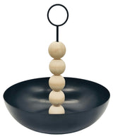 AKDC Round Fruit Bowl 24cm*28cm, Black/Beige - Al Kabayel Discount CentreAKDC Round Fruit Bowl 24cm*28cm, Black/BeigeBowlsAKDCAl Kabayel Discount Centre