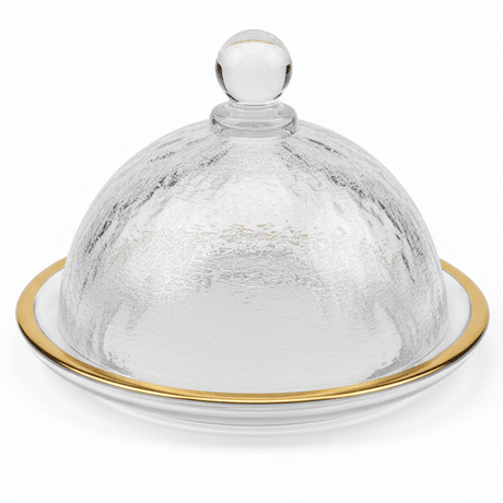 AKDC Round Glass Candy Plate with Lid Classic Covered Dessert Serving Dish 14 cm - Al Kabayel Discount CentreAKDC Round Glass Candy Plate with Lid Classic Covered Dessert Serving Dish 14 cmJars & Food SaversAKDCAl Kabayel Discount Centre
