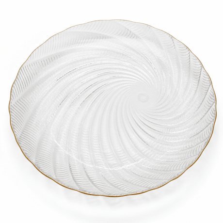 AKDC Round Glass Dessert Plate – Stylish Plate for Desserts, Snacks & Appetizers 16 cm - Al Kabayel Discount CentreAKDC Round Glass Dessert Plate – Stylish Plate for Desserts, Snacks & Appetizers 16 cmserving traysAKDCAl Kabayel Discount Centre