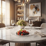 AKDC Round Glass Dinner Plate – Elegant Plate for Main Course Serving & Dining Use 25 cm - Al Kabayel Discount CentreAKDC Round Glass Dinner Plate – Elegant Plate for Main Course Serving & Dining Use 25 cmserving traysAKDCAl Kabayel Discount Centre