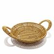 AKDC Round Handwoven Rattan Basket with Carry Handle – Natural Brown Color, Traditional Style Serving & Storage Basket, 25 × 5 cm - Al Kabayel Discount CentreAKDC Round Handwoven Rattan Basket with Carry Handle – Natural Brown Color, Traditional Style Serving & Storage Basket, 25 × 5 cmRattanAKDCAl Kabayel Discount Centre