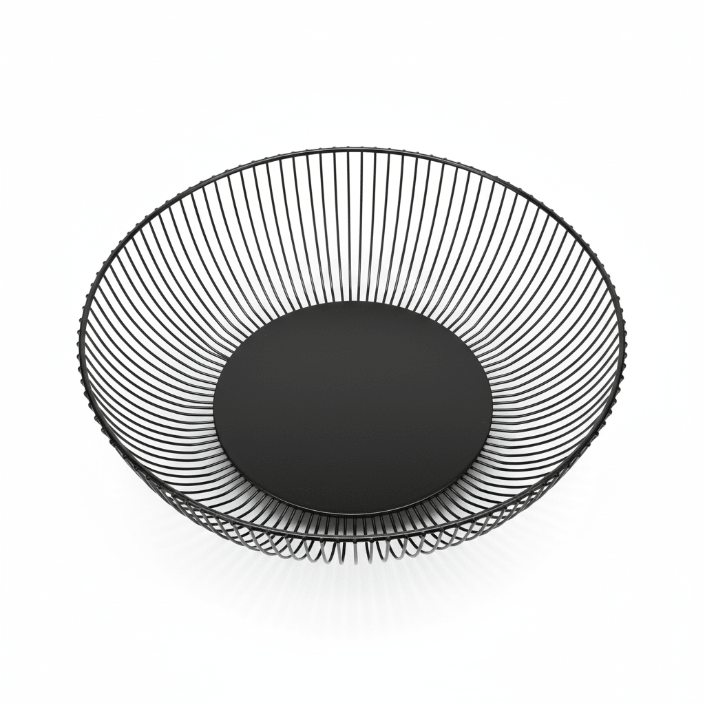 AKDC Round Metal Fruit & Vegitable Basket - 27cm - Al Kabayel Discount CentreAKDC Round Metal Fruit & Vegitable Basket - 27cmOrganizers & AccessoriesAKDCAl Kabayel Discount Centre
