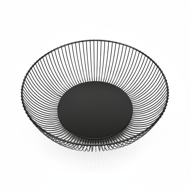 AKDC Round Metal Fruit & Vegitable Basket - 27cm - Al Kabayel Discount CentreAKDC Round Metal Fruit & Vegitable Basket - 27cmOrganizers & AccessoriesAKDCAl Kabayel Discount Centre