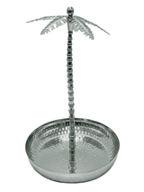 AKDC Round Metal Serving Tray – Elegant Silver Finish, Multipurpose Tray for Dining & Décor, 24 × 29 cm - Al Kabayel Discount CentreAKDC Round Metal Serving Tray – Elegant Silver Finish, Multipurpose Tray for Dining & Décor, 24 × 29 cmServing TraysAKDCAl Kabayel Discount Centre