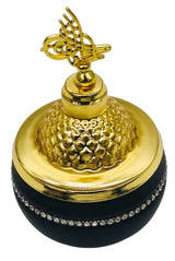 AKDC Round Metal Sugar Pot 15cm*7cm, Black/Gold - Al Kabayel Discount CentreAKDC Round Metal Sugar Pot 15cm*7cm, Black/GoldJars & Food SaversAKDCAl Kabayel Discount Centre