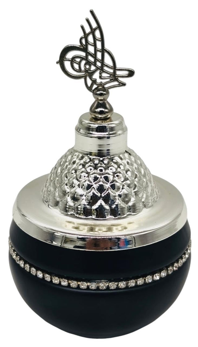 AKDC Round Metal Sugar Pot 15cm*7cm, Black/Silver - Al Kabayel Discount CentreAKDC Round Metal Sugar Pot 15cm*7cm, Black/SilverJars & Food SaversAKDCAl Kabayel Discount Centre