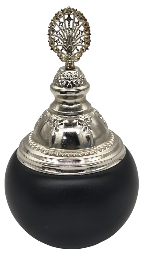 AKDC Round Metal Sugar Pot 20cm*9cm, Black/Silver - Al Kabayel Discount CentreAKDC Round Metal Sugar Pot 20cm*9cm, Black/SilverJars & Food SaversAKDCAl Kabayel Discount Centre