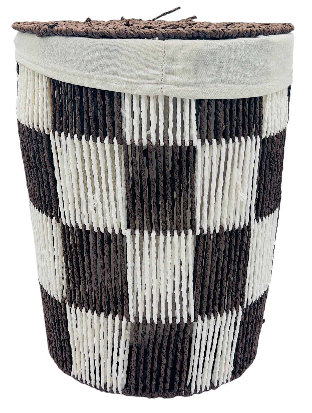 AKDC Round Rattan Laundary Basket 33cm*40cm, Dark Brown - Al Kabayel Discount CentreAKDC Round Rattan Laundary Basket 33cm*40cm, Dark BrownOrganizers & AccessoriesAKDCAl Kabayel Discount Centre
