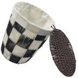 AKDC Round Rattan Laundary Basket 38cm*46cm, Dark Brown - Al Kabayel Discount CentreAKDC Round Rattan Laundary Basket 38cm*46cm, Dark BrownOrganizers & AccessoriesAKDCAl Kabayel Discount Centre
