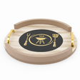 AKDC Round Wooden Serving Tray with Metal Handles – Rustic Kitchen & Dining Serving Tray 28 cm - Al Kabayel Discount CentreAKDC Round Wooden Serving Tray with Metal Handles – Rustic Kitchen & Dining Serving Tray 28 cmServing TraysAKDCAl Kabayel Discount Centre