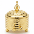 AKDC Royal Gold Embossed Metal Sugar Pot | Ornate Lidded Trinket Box | 9×5.5cm - Al Kabayel Discount CentreAKDC Royal Gold Embossed Metal Sugar Pot | Ornate Lidded Trinket Box | 9×5.5cmJars & Food SaversAKDCAl Kabayel Discount Centre