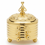 AKDC Royal Gold Embossed Metal Sugar Pot | Ornate Lidded Trinket Box | 9×5.5cm - Al Kabayel Discount CentreAKDC Royal Gold Embossed Metal Sugar Pot | Ornate Lidded Trinket Box | 9×5.5cmJars & Food SaversAKDCAl Kabayel Discount Centre