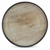 AKDC Rustic Wood Print Black Round Melamine Soup Plate 8.5 Inch Compact Plate for Daily Use - Al Kabayel Discount CentreAKDC Rustic Wood Print Black Round Melamine Soup Plate 8.5 Inch Compact Plate for Daily UsePlatesAKDCAl Kabayel Discount Centre