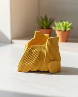 AKDC Sand Color Hard Plastic Flower Vase – Broad Decorative Designer Vase – 19×19 cm - Al Kabayel Discount CentreAKDC Sand Color Hard Plastic Flower Vase – Broad Decorative Designer Vase – 19×19 cmFlower/Plant PotsAKDCAl Kabayel Discount Centre