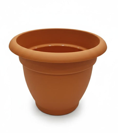 AKDC Sand Color Large Plastic Plant Pot – Elegant Tall Planter – 23×27 cm - Al Kabayel Discount CentreAKDC Sand Color Large Plastic Plant Pot – Elegant Tall Planter – 23×27 cmFlower/Plant PotsAKDCAl Kabayel Discount Centre