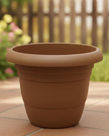 AKDC Sand Color Plastic Plant Pot – Compact Round Planter – 18×15 cm - Al Kabayel Discount CentreAKDC Sand Color Plastic Plant Pot – Compact Round Planter – 18×15 cmFlower/Plant PotsAKDCAl Kabayel Discount Centre