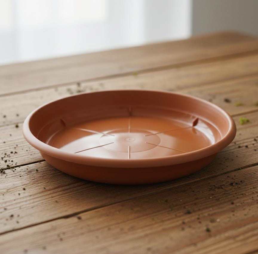 AKDC Sand Color Plastic Plant Pot Plate – Round Drip Tray – 24 cm - Al Kabayel Discount CentreAKDC Sand Color Plastic Plant Pot Plate – Round Drip Tray – 24 cmFlower/Plant PotsAKDCAl Kabayel Discount Centre