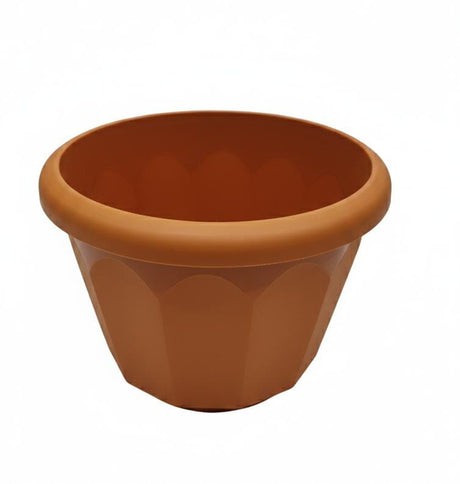 AKDC Sand Color Plastic Plant Pot – Tall Decorative Planter – 18×24 cm - Al Kabayel Discount CentreAKDC Sand Color Plastic Plant Pot – Tall Decorative Planter – 18×24 cmFlower/Plant PotsAKDCAl Kabayel Discount Centre