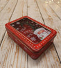 AKDC Santa Claus Design Metal Gift Box 19×13×6 cm – Red Christmas Storage Tin for Cookies, Candies & Gifts - Al Kabayel Discount CentreAKDC Santa Claus Design Metal Gift Box 19×13×6 cm – Red Christmas Storage Tin for Cookies, Candies & GiftsHome Décor AccentsAKDCAl Kabayel Discount Centre