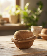 AKDC Sculpted Clay Plant Pot – Sand Tone – 11×17 cm – Creative Unique Shape - Al Kabayel Discount CentreAKDC Sculpted Clay Plant Pot – Sand Tone – 11×17 cm – Creative Unique ShapeFlower/Plant PotsAKDCAl Kabayel Discount Centre