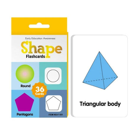 AKDC Shape Flashcards, Early Education Awareness, 36 Cards - Al Kabayel Discount CentreAKDC Shape Flashcards, Early Education Awareness, 36 CardsEducational ToysAKDCAl Kabayel Discount Centre