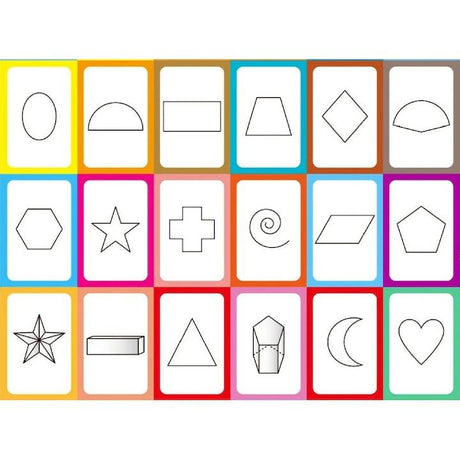 AKDC Shape Flashcards, Early Education Awareness, 36 Cards - Al Kabayel Discount CentreAKDC Shape Flashcards, Early Education Awareness, 36 CardsEducational ToysAKDCAl Kabayel Discount Centre