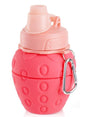 AKDC Silicone Expandable Water Bottle 500ml, Strawberry Shaped, Green - Al Kabayel Discount CentreAKDC Silicone Expandable Water Bottle 500ml, Strawberry Shaped, GreenWater BottlesAKDCAl Kabayel Discount Centre