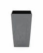 AKDC Slim Gray Plastic Plant Pot – Tall Narrow Decorative Planter – 14×14×27 cm - Al Kabayel Discount CentreAKDC Slim Gray Plastic Plant Pot – Tall Narrow Decorative Planter – 14×14×27 cmFlower/Plant PotsAKDCAl Kabayel Discount Centre