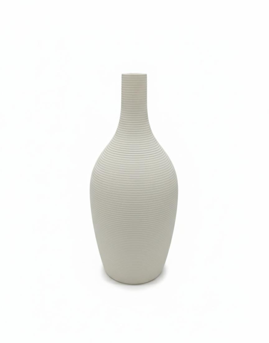 AKDC Slim White Ceramic Minimalist Vase – 22×10 cm - Al Kabayel Discount CentreAKDC Slim White Ceramic Minimalist Vase – 22×10 cmFlower/Plant PotsAKDCAl Kabayel Discount Centre