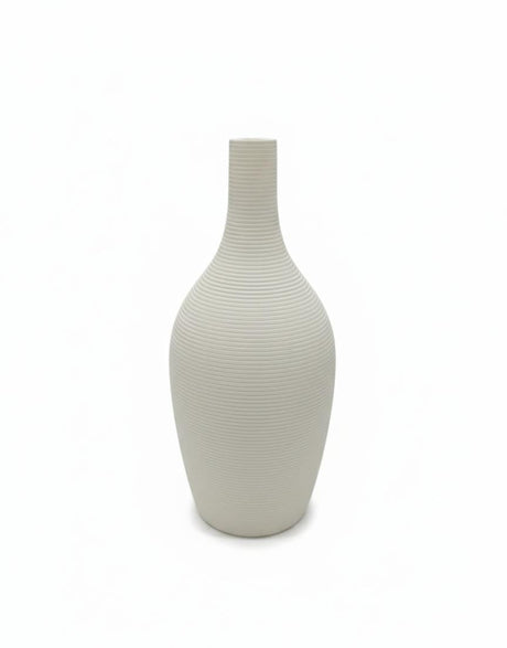 AKDC Slim White Ceramic Minimalist Vase – 22×10 cm - Al Kabayel Discount CentreAKDC Slim White Ceramic Minimalist Vase – 22×10 cmFlower/Plant PotsAKDCAl Kabayel Discount Centre