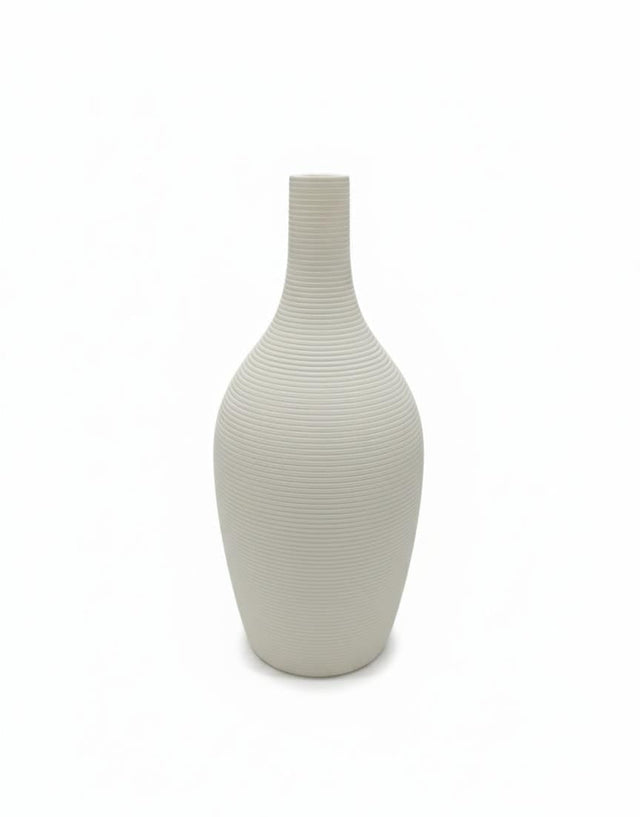 AKDC Slim White Ceramic Minimalist Vase – 22×10 cm - Al Kabayel Discount CentreAKDC Slim White Ceramic Minimalist Vase – 22×10 cmFlower/Plant PotsAKDCAl Kabayel Discount Centre