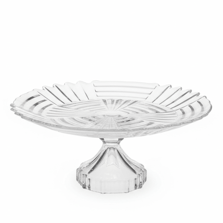 AKDC Small Footed Glass Cake Stand – Compact Dessert Display Stand for Cakes, Cupcakes & Pastries 15×8 cm - Al Kabayel Discount CentreAKDC Small Footed Glass Cake Stand – Compact Dessert Display Stand for Cakes, Cupcakes & Pastries 15×8 cmserving traysAKDCAl Kabayel Discount Centre