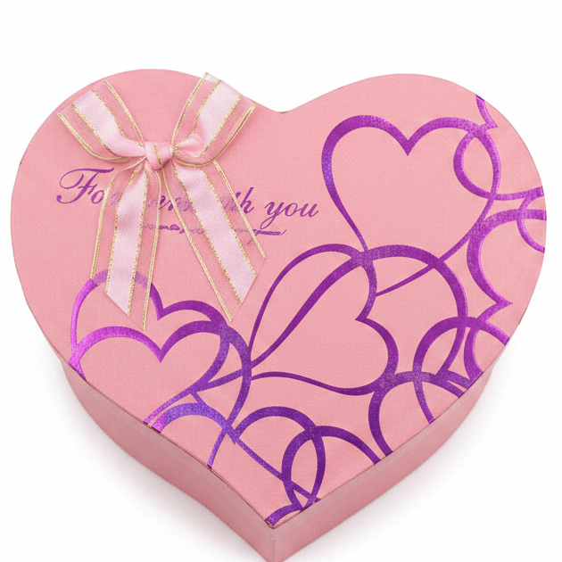 AKDC Small Light Pink Heart - Shaped Cardboard Gift Box with Modern Design for Jewelry, Chocolates & Gift Packaging – 16×20×8 cm - Al Kabayel Discount CentreAKDC Small Light Pink Heart - Shaped Cardboard Gift Box with Modern Design for Jewelry, Chocolates & Gift Packaging – 16×20×8 cmPacking & Wrapping SuppliesAKDCAl Kabayel Discount Centre