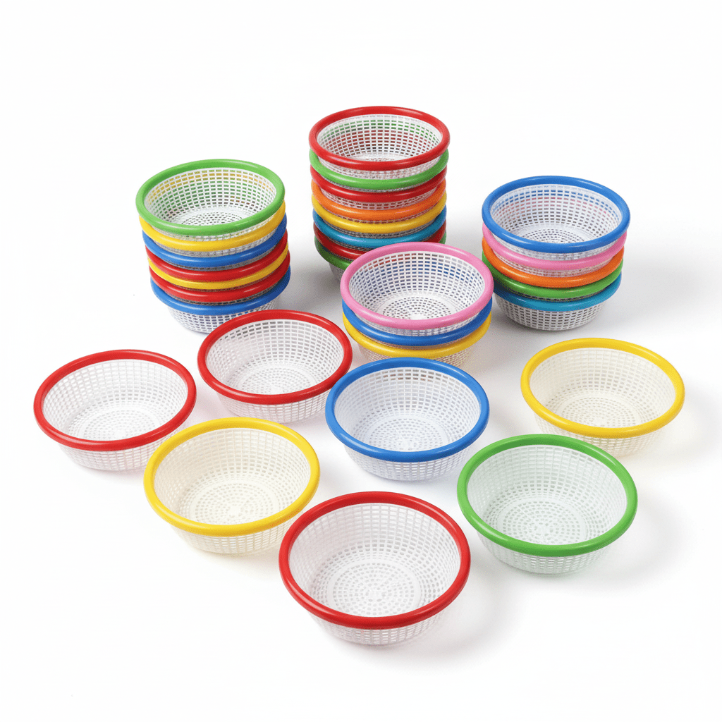 AKDC Small Round Plastic Colander – 23cm (Assorted Colors) - Al Kabayel Discount CentreAKDC Small Round Plastic Colander – 23cm (Assorted Colors)Kitchen Utensils & GadgetsAKDCAl Kabayel Discount Centre