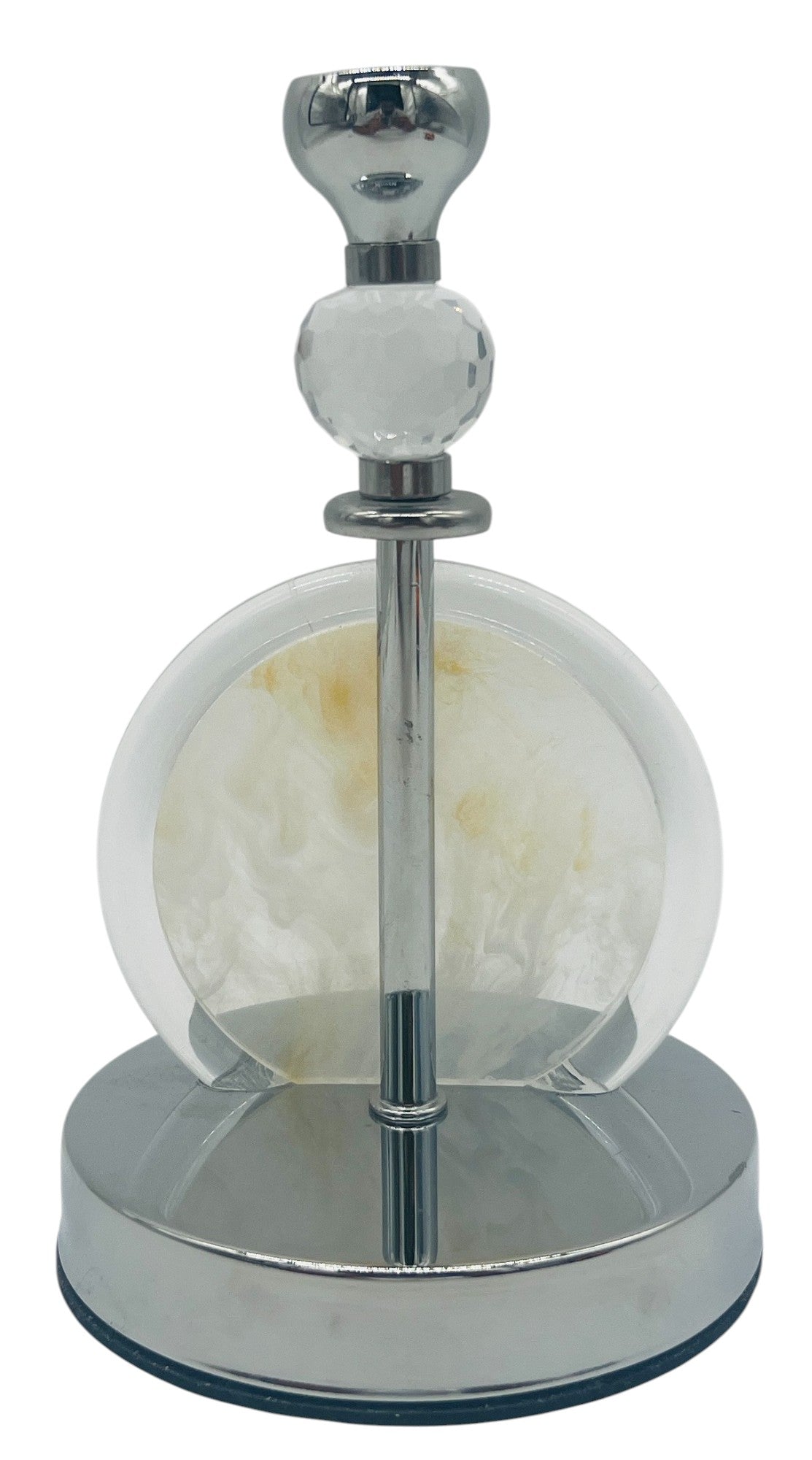 AKDC Smoke Infused Metal and Acrylic Candle Holder 19cm*11.5cm - Al Kabayel Discount CentreAKDC Smoke Infused Metal and Acrylic Candle Holder 19cm*11.5cmHome Décor AccentsAKDCAl Kabayel Discount Centre