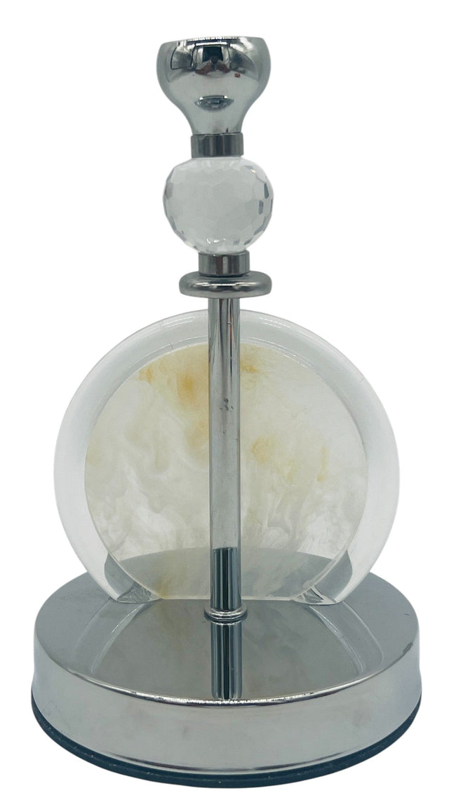 AKDC Smoke Infused Metal and Acrylic Candle Holder 19cm*11.5cm - Al Kabayel Discount CentreAKDC Smoke Infused Metal and Acrylic Candle Holder 19cm*11.5cmHome Décor AccentsAKDCAl Kabayel Discount Centre
