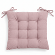 AKDC Soft Cloth Dusty Pink Square Chair Cushion with Ties Comfortable Seat Pad for Dining Chairs Bedroom and Living Room 40 cm - Al Kabayel Discount CentreAKDC Soft Cloth Dusty Pink Square Chair Cushion with Ties Comfortable Seat Pad for Dining Chairs Bedroom and Living Room 40 cmFloor Pillows & CushionsAKDCAl Kabayel Discount Centre