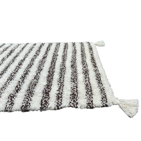 AKDC Soft Front Door Mat, Kitchen Bathroom Rug, Entrance Entryway Rug,Anti Slip Outside Inside 80X50CM - White&Brown - Al Kabayel Discount CentreAKDC Soft Front Door Mat, Kitchen Bathroom Rug, Entrance Entryway Rug,Anti Slip Outside Inside 80X50CM - White&BrownDoormatsAKDCAl Kabayel Discount Centre