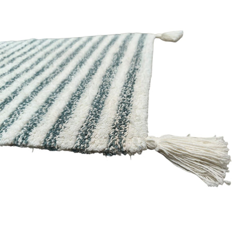 AKDC Soft Front Door Mat, Kitchen Bathroom Rug, Entrance Entryway Rug,Anti Slip Outside Inside 80X50CM - White&Skyblue - Al Kabayel Discount CentreAKDC Soft Front Door Mat, Kitchen Bathroom Rug, Entrance Entryway Rug,Anti Slip Outside Inside 80X50CM - White&SkyblueDoormatsAKDCAl Kabayel Discount Centre