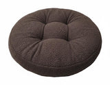 AKDC Soft Plush Round Decorative Cushion for Living Room & Bedroom – Dark Brown Tone, 45 cm - Al Kabayel Discount CentreAKDC Soft Plush Round Decorative Cushion for Living Room & Bedroom – Dark Brown Tone, 45 cmFloor Pillows & CushionsAKDCAl Kabayel Discount Centre