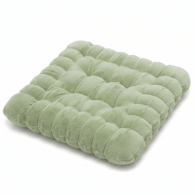 AKDC Soft Plush Sage Green Square Seat Cushion Thick Comfortable Chair Pad for Living Room and Dining Chairs 40 × 40 cm - Al Kabayel Discount CentreAKDC Soft Plush Sage Green Square Seat Cushion Thick Comfortable Chair Pad for Living Room and Dining Chairs 40 × 40 cmFloor Pillows & CushionsAKDCAl Kabayel Discount Centre