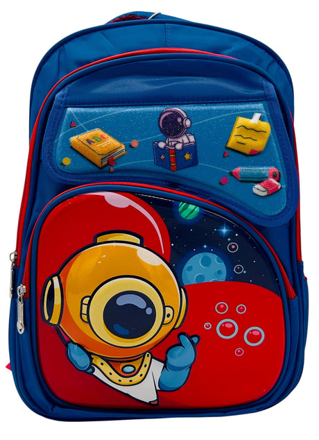 AKDC Space Life School Backpack 40cm*31cm*18cm, Multicolour - Al Kabayel Discount CentreAKDC Space Life School Backpack 40cm*31cm*18cm, MulticolourSchool BagsAKDCAl Kabayel Discount Centre