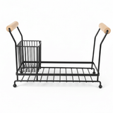 AKDC Space - Saving Black Metal Kitchen Sink Organizer Rack for Sponge, Soap & Cleaning Accessories – 25x10cm - Al Kabayel Discount CentreAKDC Space - Saving Black Metal Kitchen Sink Organizer Rack for Sponge, Soap & Cleaning Accessories – 25x10cmKitchen Utensils & GadgetsAKDCAl Kabayel Discount Centre