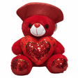 AKDC Sparkle Edition Red Teddy Bear (25 cm) with Glitter Finish - Al Kabayel Discount CentreAKDC Sparkle Edition Red Teddy Bear (25 cm) with Glitter FinishToysAKDCAl Kabayel Discount Centre