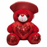AKDC Sparkle Edition Red Teddy Bear (25 cm) with Glitter Finish - Al Kabayel Discount CentreAKDC Sparkle Edition Red Teddy Bear (25 cm) with Glitter FinishToysAKDCAl Kabayel Discount Centre